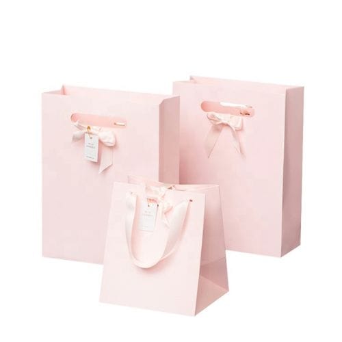 Gift Paper Bag with Ribbon