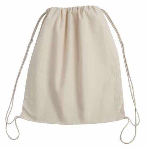 Custom Canvas Drawstring Bag