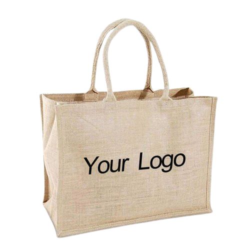 Custom Color Jute Shopping Bag