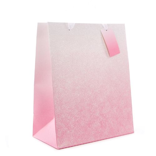 Glitter Smoked Print Custom Gift Bags