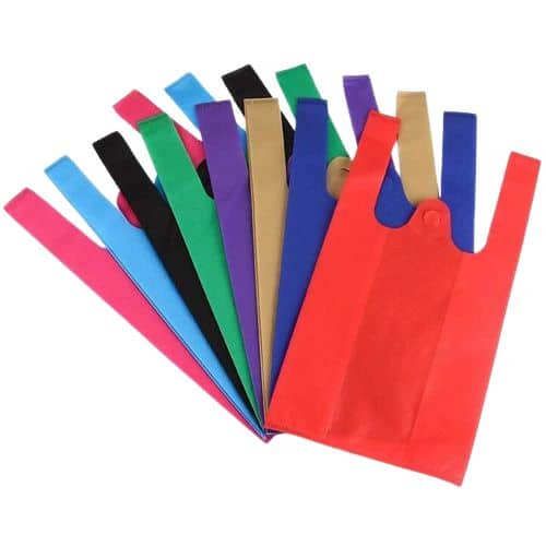 PP Non-Woven U-Cut Supermarket Bags