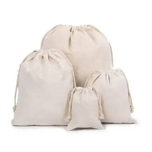 Christmas-Organic-Cotton-Canvas-Drawstring-Gift-Bag