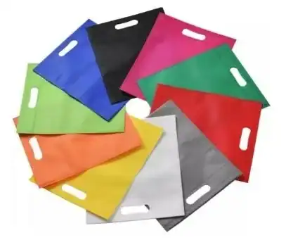 D cut non woven bag