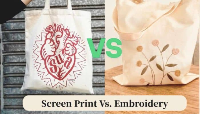Embroidery vs. Screen Printing