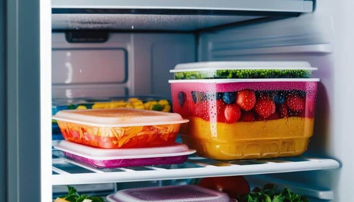freeze food before packing
