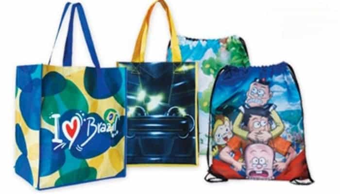 sublimation printing on custom bags