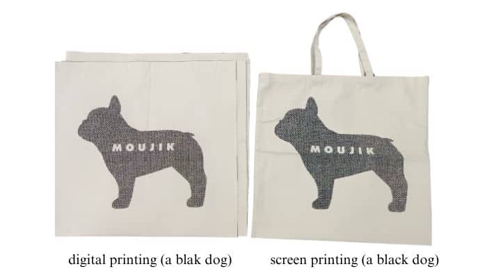 Digital print vs silkscreen