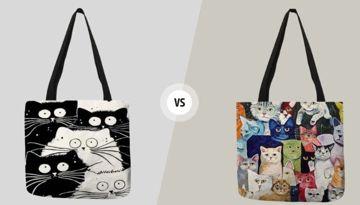 Digital print vs screen print