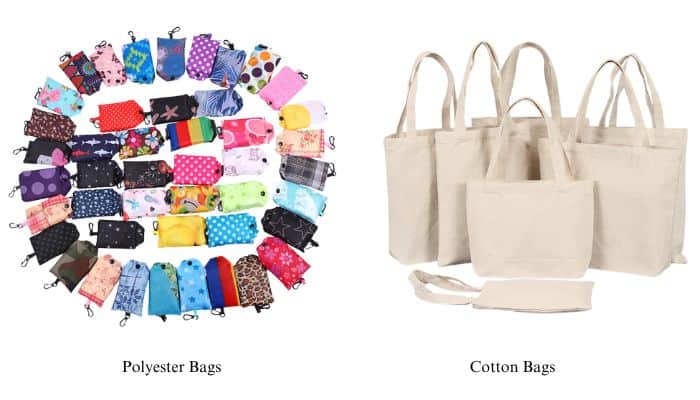 polyester fabric vs cotton