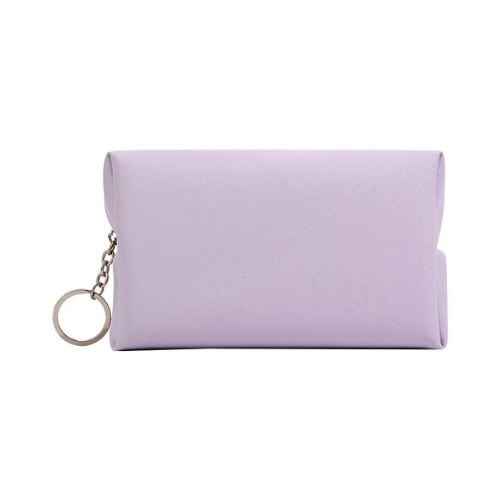 cosmetic bag purple