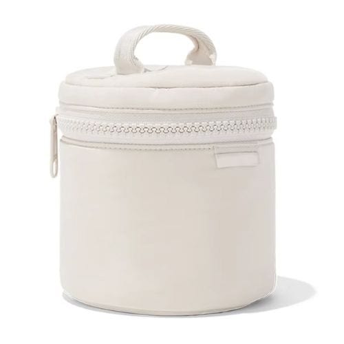 round makeup bag