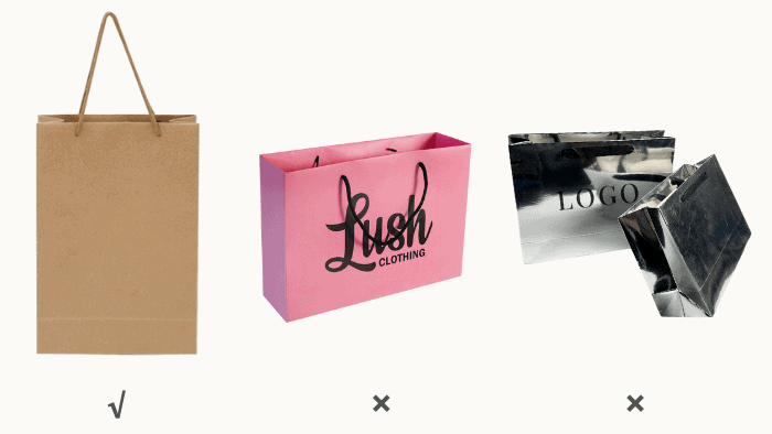 Are gift paper bags recyclable