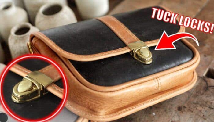 Tuck Lock or Press (Push) Lock Clasp