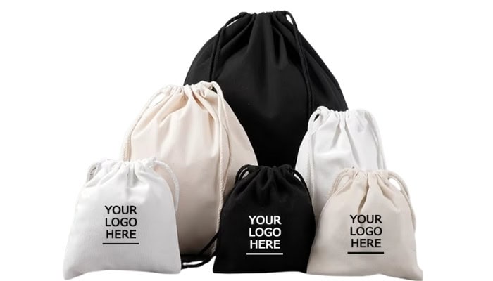 cotton drawstring dust bags