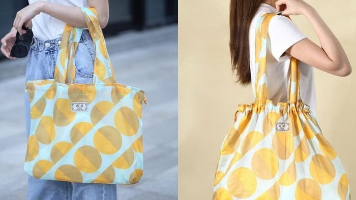 nylon tote bag