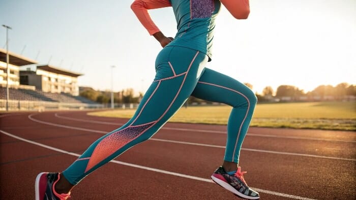 polyester blend sportsware