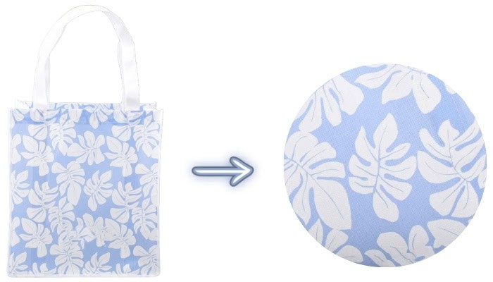 sublimation printed nonwoven bag