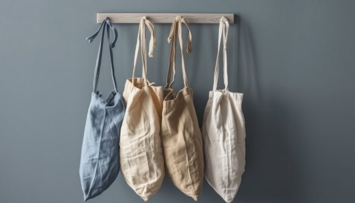 Resuable bags minimizing landfill