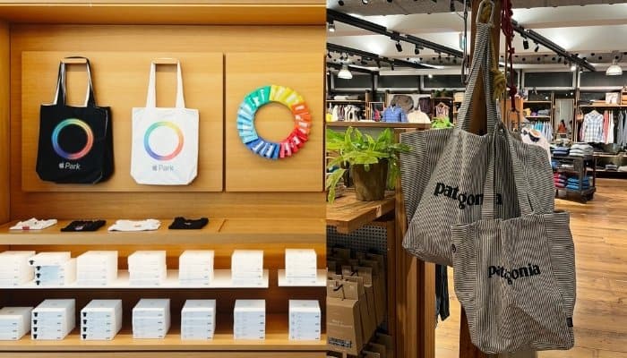 patagonia merch and apple merch