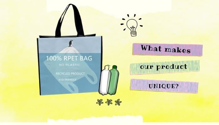 bags made from recycled materials