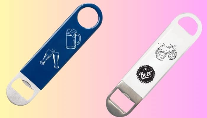 screen printed Metal Speed Opener