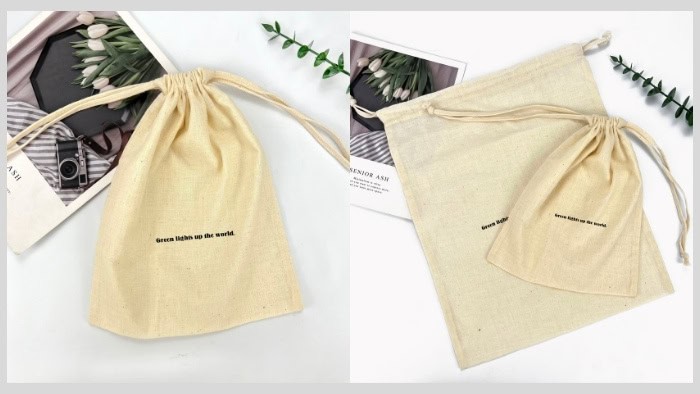 Screen-Printed Cotton Bags