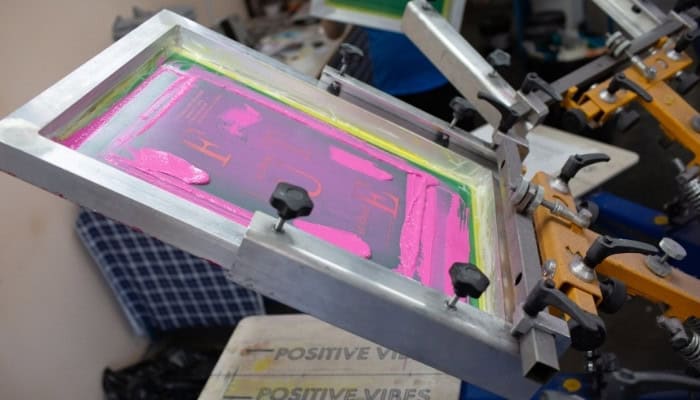 screen printing process
