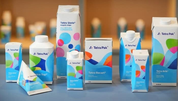 Tetra Paks cartons