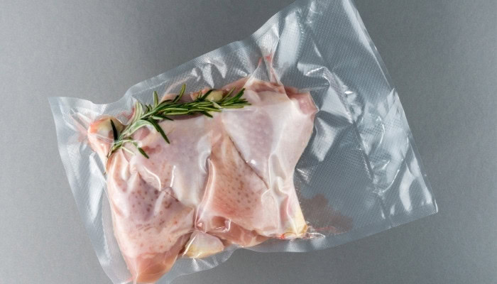 sacs d'emballage en plastique transparent