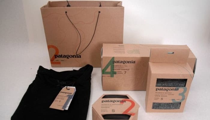 Patagonia Eco-Friendly Clothing Packaging
