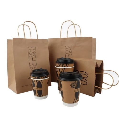 Takeaway Paper Coffee Bags