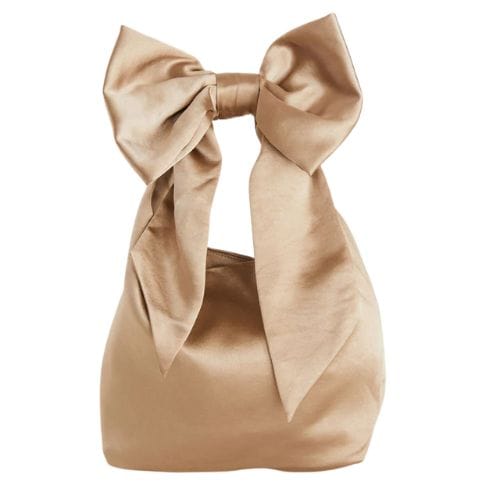 Satin Bow Bag
