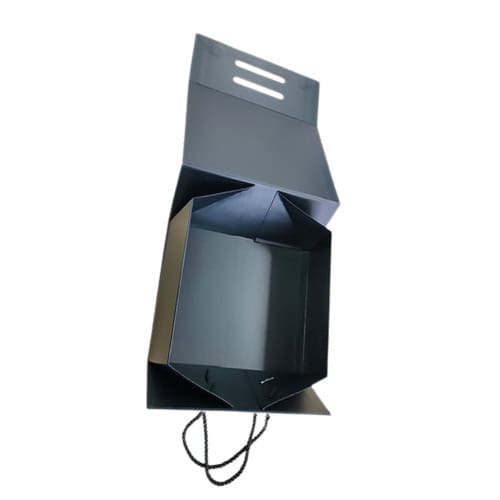 Collapsible Rigid Boxes with Handle