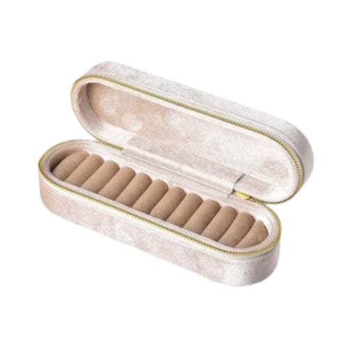 Rectangle Velvet Travel Case