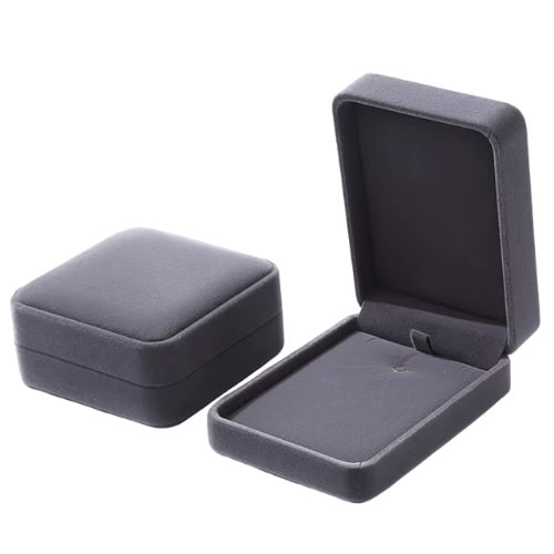 Velvet Hinged Lid Box