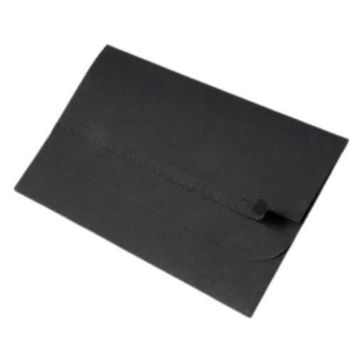 Premium Black Cardstock Mailing Bag
