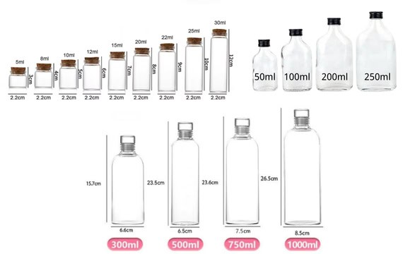 Size & Capacity Range Options