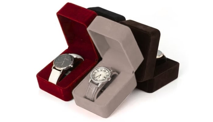 Velvet Watch Boxes