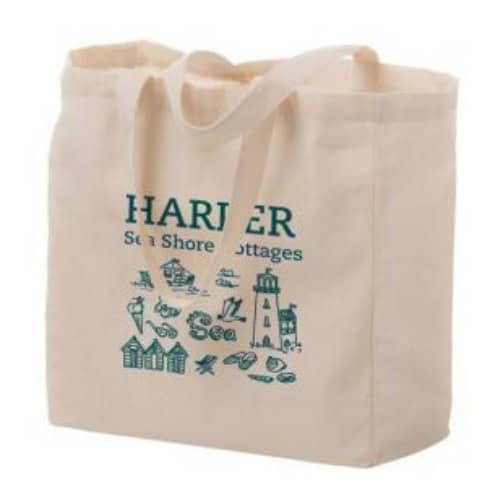 Gusseted Cotton Canvas Bags