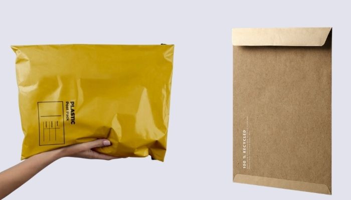 Poly Mailers vs. Paper Mailer