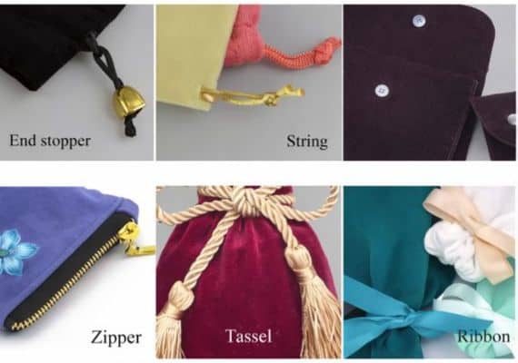 custom closure for cotton bag