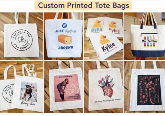 custom printed cotton bags