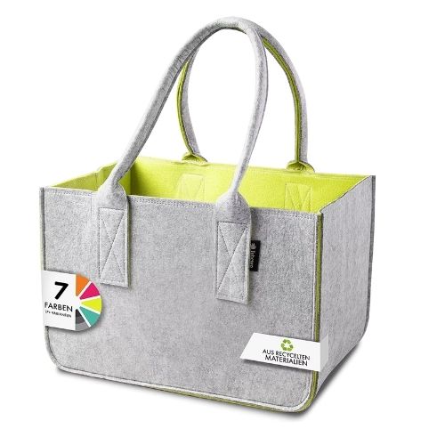 Recycled Reusable Felt Bags