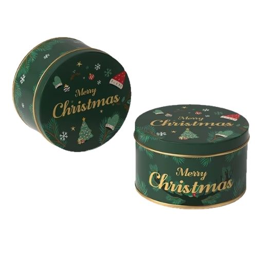 Round Metal Tin Containers