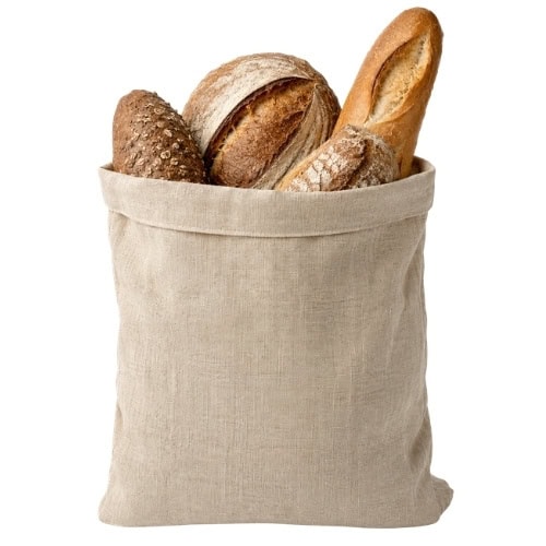 Sac à pain en lin écologique