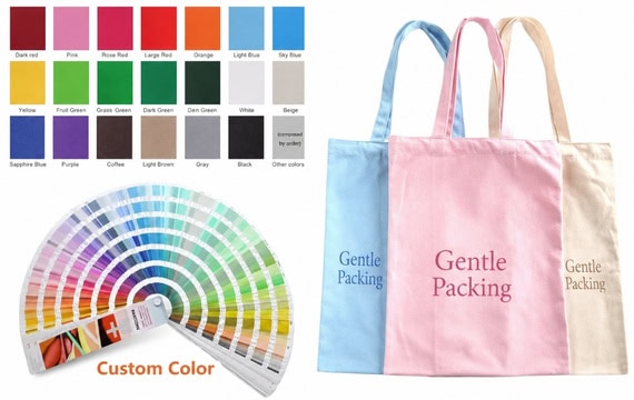 Reusable Bag Color Selection and Matching