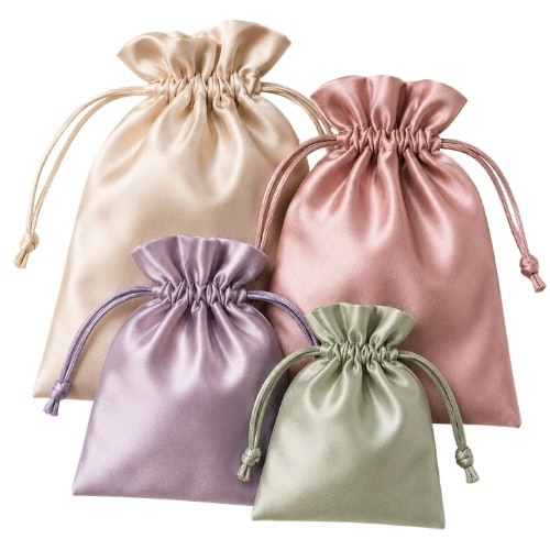 Silk Drawstring Bag