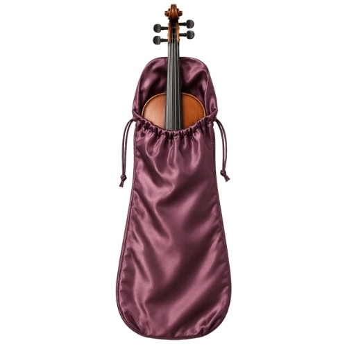 silk violin bag