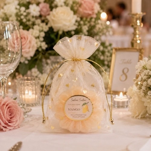 wedding organza bag